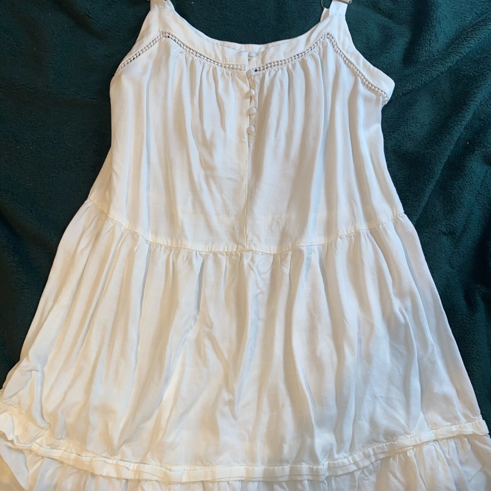 White babydoll dress